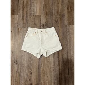 Levi's Premium Women’s 501 Original Fit High Rise Shorts Size 25
